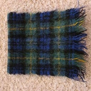 Mohair Scarf plaid check